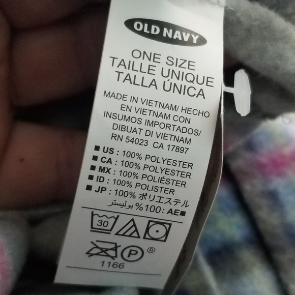 Old navy infinity scarf grey and pink - Picture 5 of 5